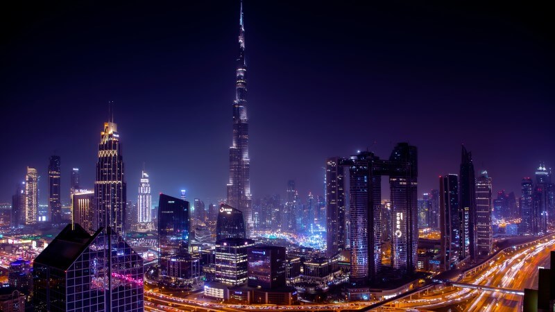 برج‌های زیبای دبی